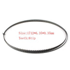 Wood Band Saw Blade 1712mm x 6.35mm x 0.35mm 6TPI for Wood Cutting