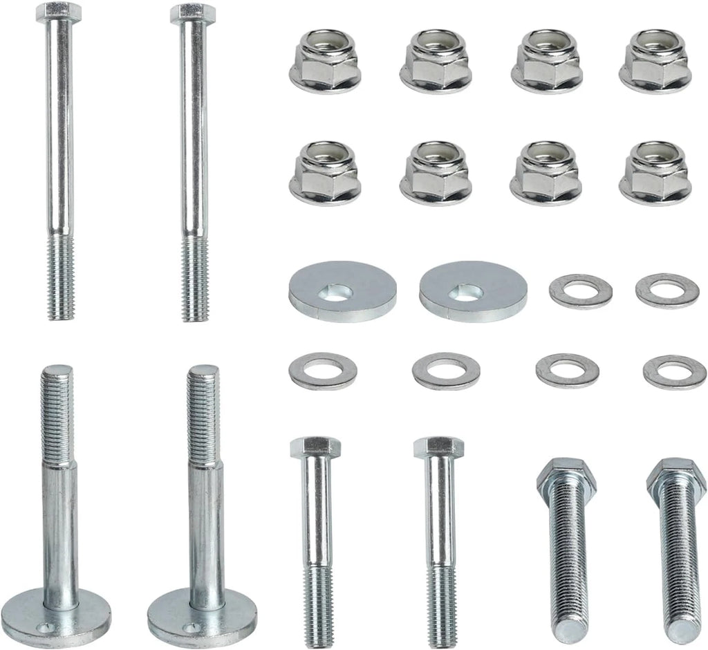 Set of 4 Front Control Arm Cam Bolt Kits for Dodge RAM 1500 2500 3500 (2003–2009)