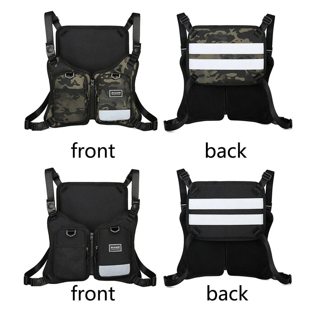 Tactical Chest Bag for Outdoor Use (Fashion Hip Hop Vest)