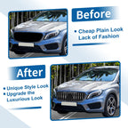 Front Upper Bumper Grille for Mercedes-Benz GLA Class (2015–2020) Chrome