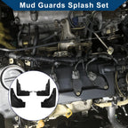 Set of 4 Mud Flaps Splash Guards for Mercedes-Benz GLB (2020–2023)