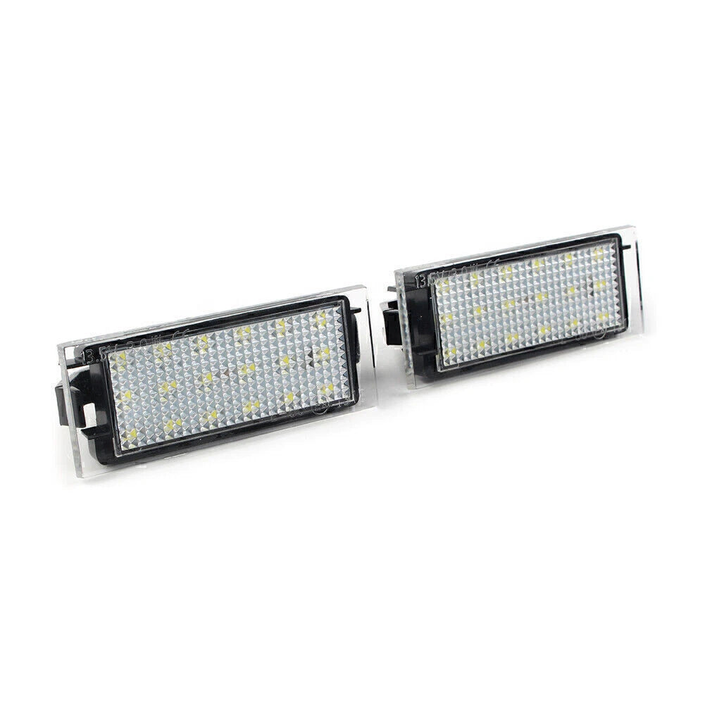 2X LED License Plate Light for Renault Twingo Clio Megane