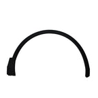 Replacement Black Textured Polypropylene Front Passenger Side Wheel Arch Trim