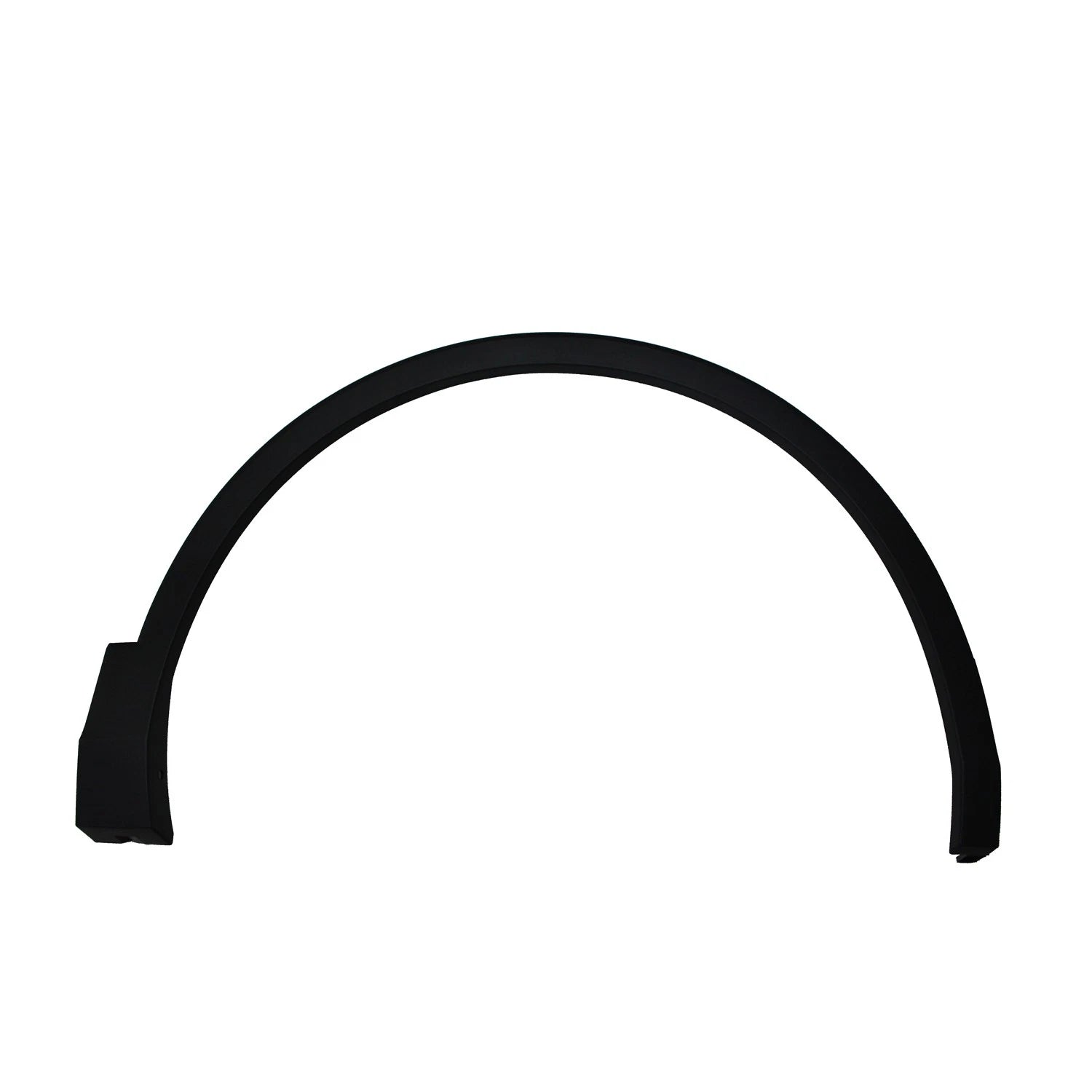 Replacement Black Textured Polypropylene Front Passenger Side Wheel Arch Trim