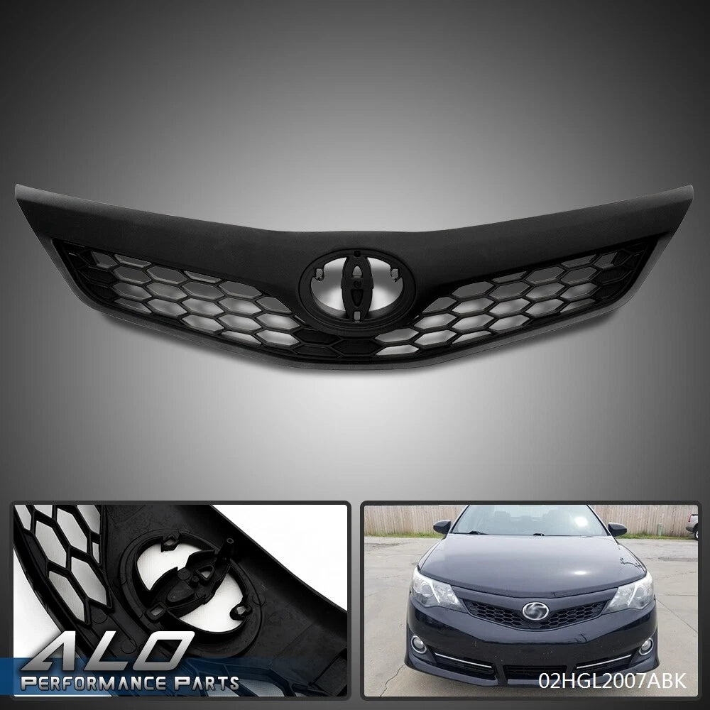 Front Bumper Upper Honeycomb Grille for Toyota Camry (2012–2014)
