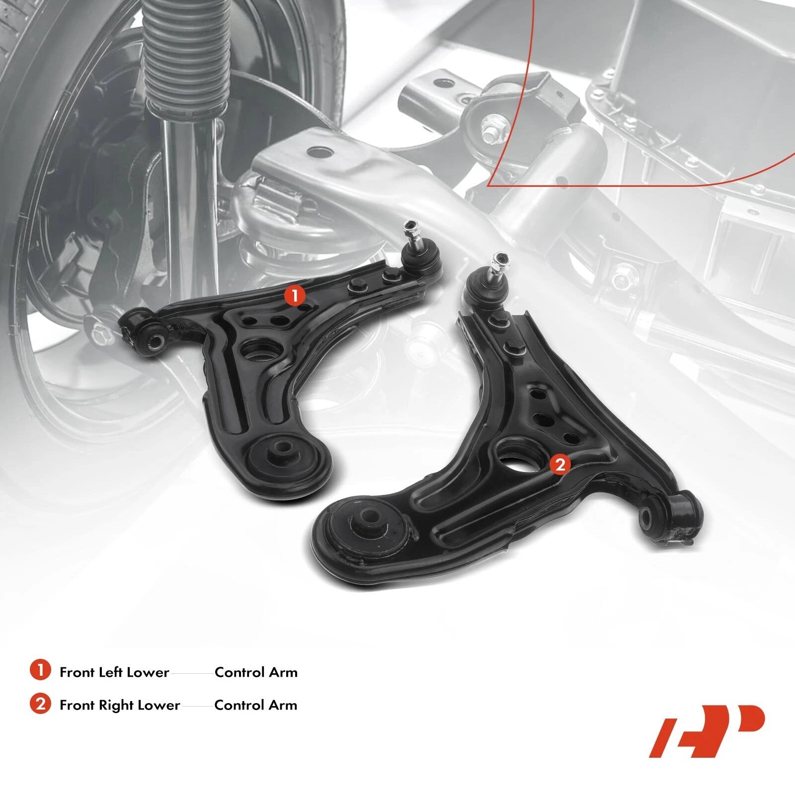 Front Lower Control Arm and Ball Joint Assembly for Chevy Aveo5 (2004-2011)