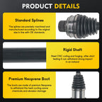 CV Axle Shaft for Audi A4 A5 Quattro Allroad (2013–2017)
