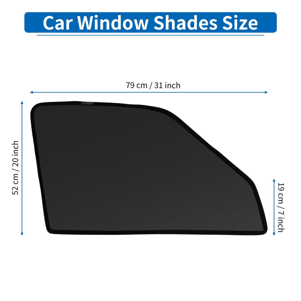 Car Window Cover for Nissan Serena C28 (2005–2010) Net Black
