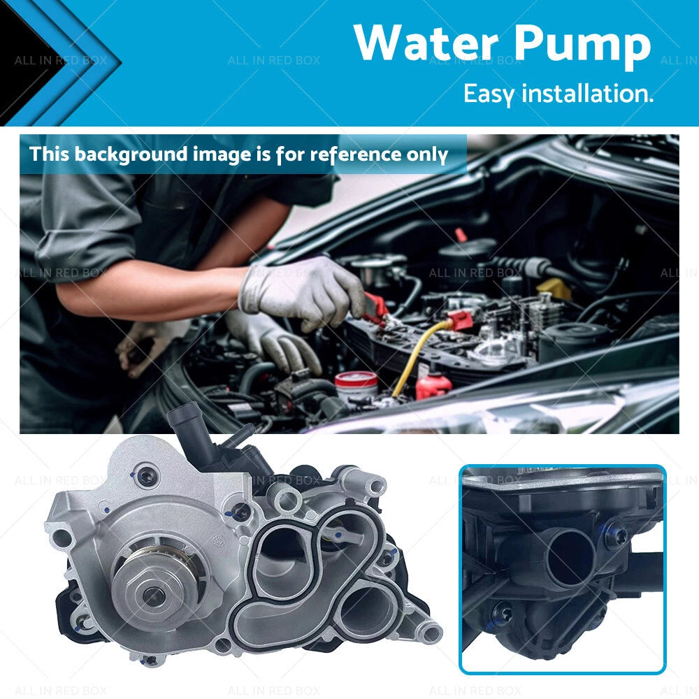 Water Pump for VW Golf MK7, Tiguan, Caddy 1.4L Turbo, Audi A3, Q2, Q3 (2013–2020)
