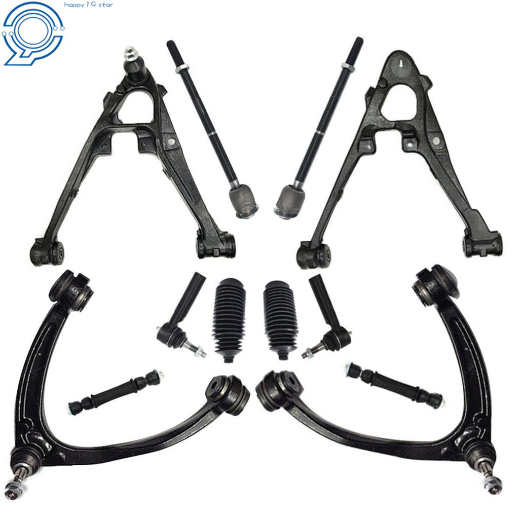 Control Arm Tie Rod Kit for Chevy Silverado GMC Sierra 1500 (2012–2018)