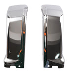 Set of 2 Chrome Rear Bumper Ends for Ford F150 (2009-2014)