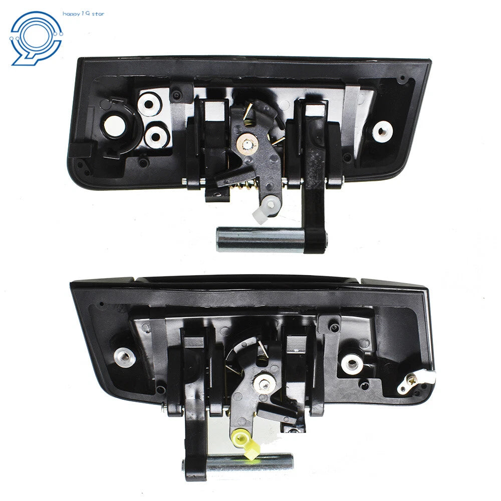 Set of 2 Black Plastic Outside Door Handles for Nissan 350Z (2003–2009)