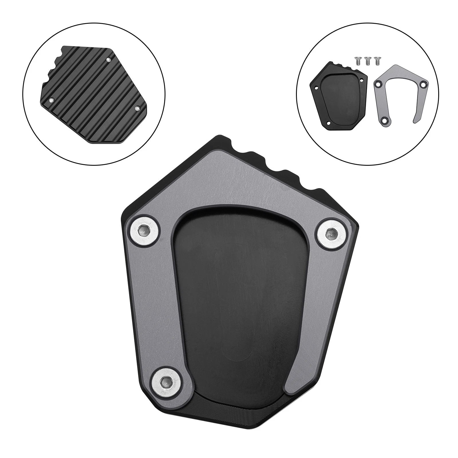 Kickstand Enlarger Plate Pad for BMW K1600 (2016–2022)