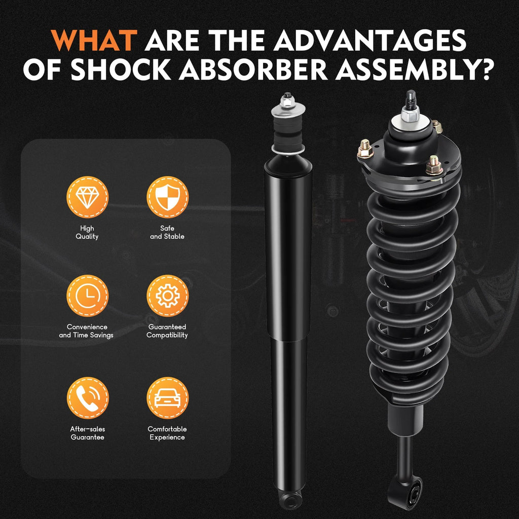 Set of 4 Complete Strut Assemblies for Toyota Tacoma (2005–2015)