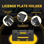 Front License Plate Frame Holder Bracket for Chevrolet Malibu (2019–2023) EPY