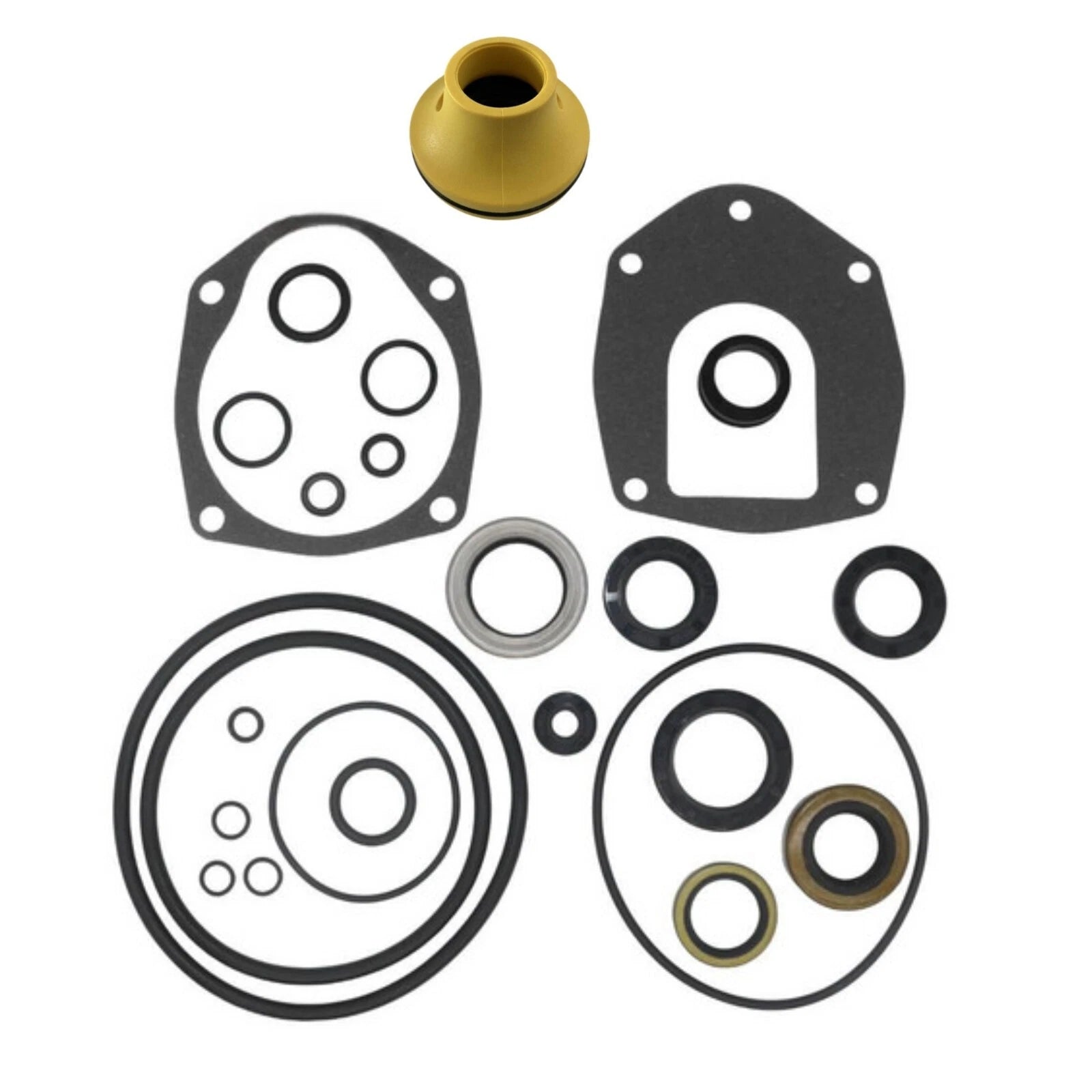 Lower Unit Gearcase Seal Kit for Mercruiser Alpha I Gen II (1991–2000) 26-816575A3