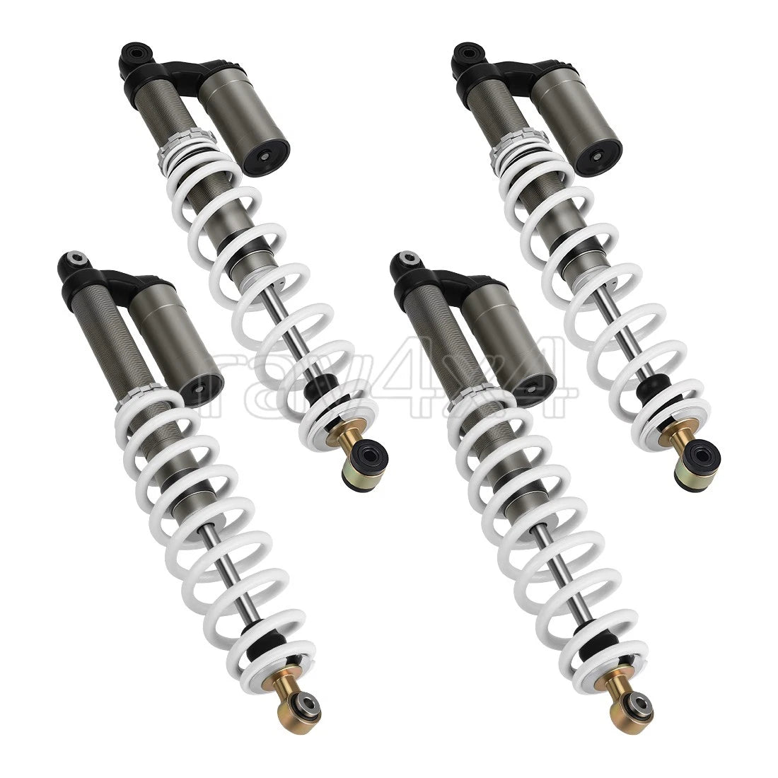 Set of 2 Heavy Duty Air Shock Absorbers for Polaris RZR S 800 EFI (2009–2012)