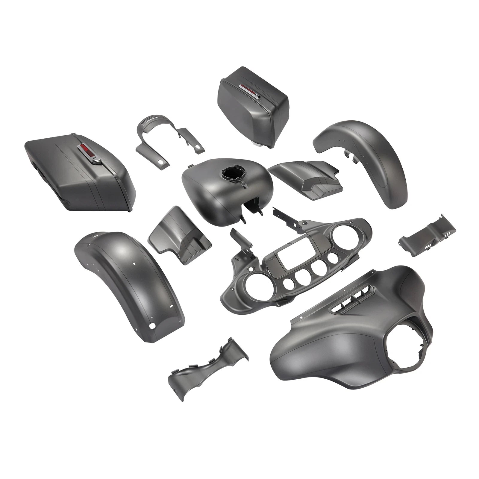 Fairing Body Painted Set for Harley Street Glide Special (2014–2023) Charcoal Denim
