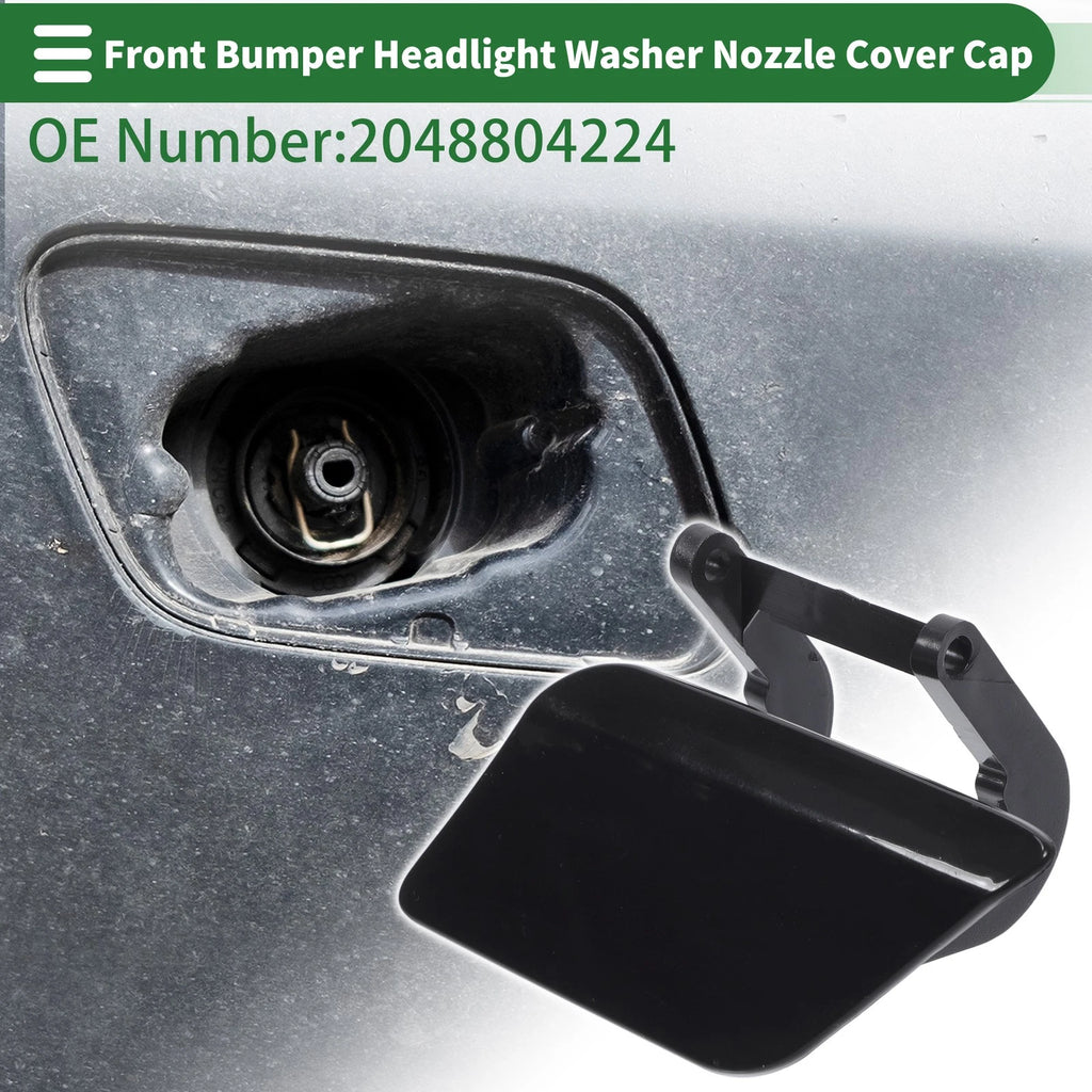 Bumper Headlight Washer Nozzle Cover Cap for Mercedes-Benz C350 (2008–2015)