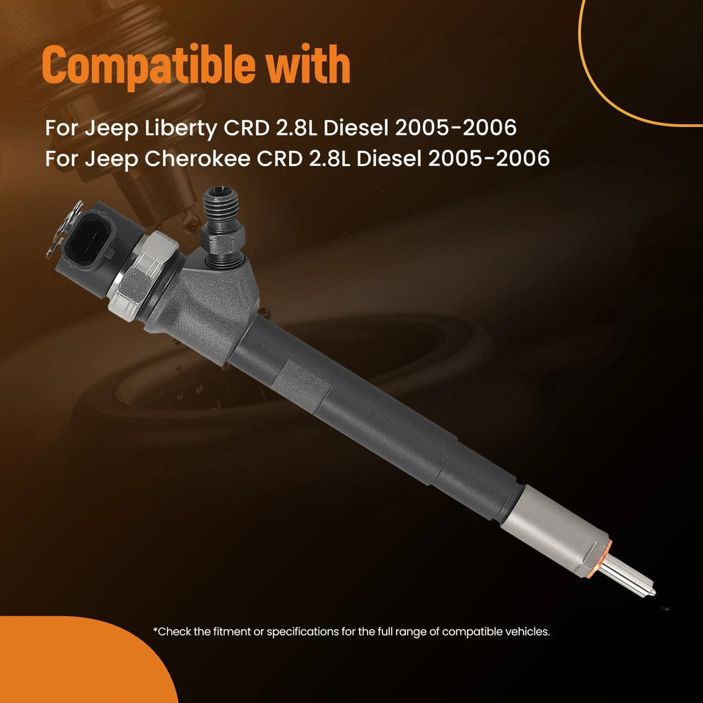 High Flow Fuel Injector for Jeep Cherokee CRD 2.8L (2005–2006)