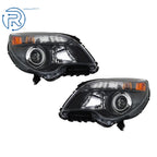 Headlight Set for Chevy Equinox (2010–2015) Halogen W/Lens Left & Right