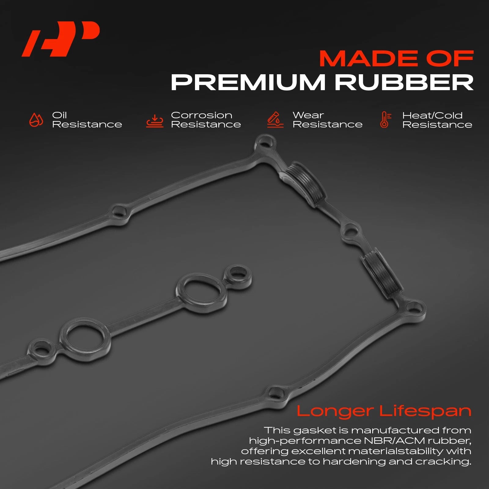 Engine Valve Cover Gasket Set for Nissan 240SX (1995–1998)