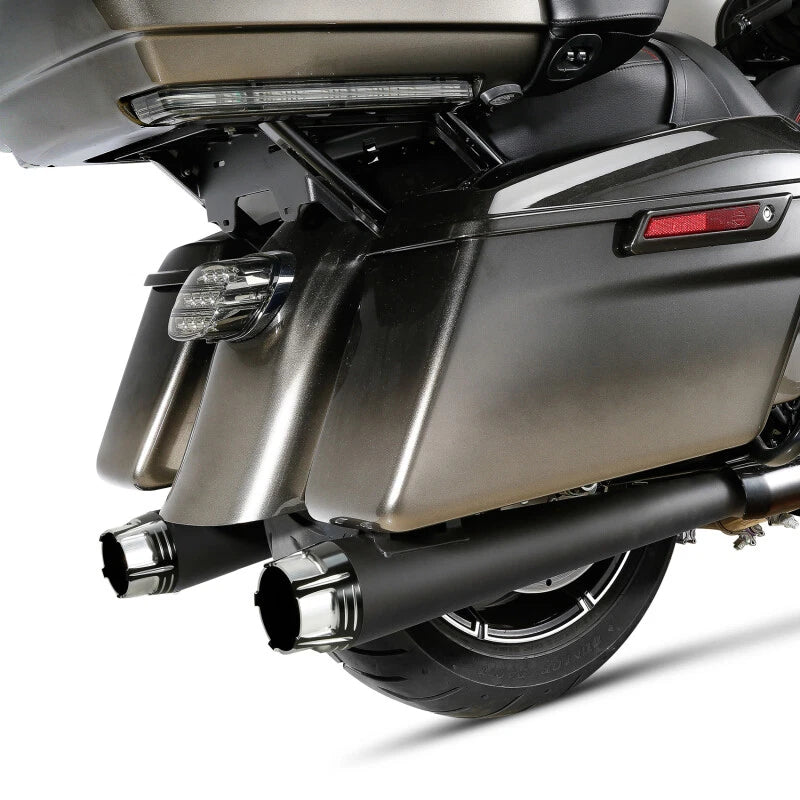4" Slip On Megaphone Mufflers Exhaust Pipe for Harley Electra Glide (2017–2025)