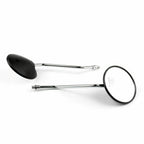10mm Black Rear Side View Mirrors for Honda XR250 XR400 XR600 TLR200 XL100 (1990–2023)
