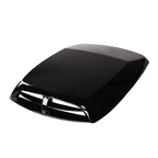 Air Flow Intake Hood Scoop Vent for Universal Vehicles (Black)