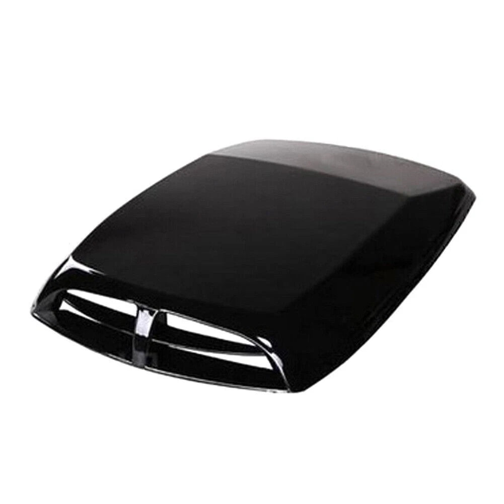 Air Flow Intake Hood Scoop Vent for Universal Vehicles (Black)