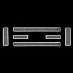 Stainless Chrome Mesh Grille Insert for Ford Econoline/E-Series (2008-2014)