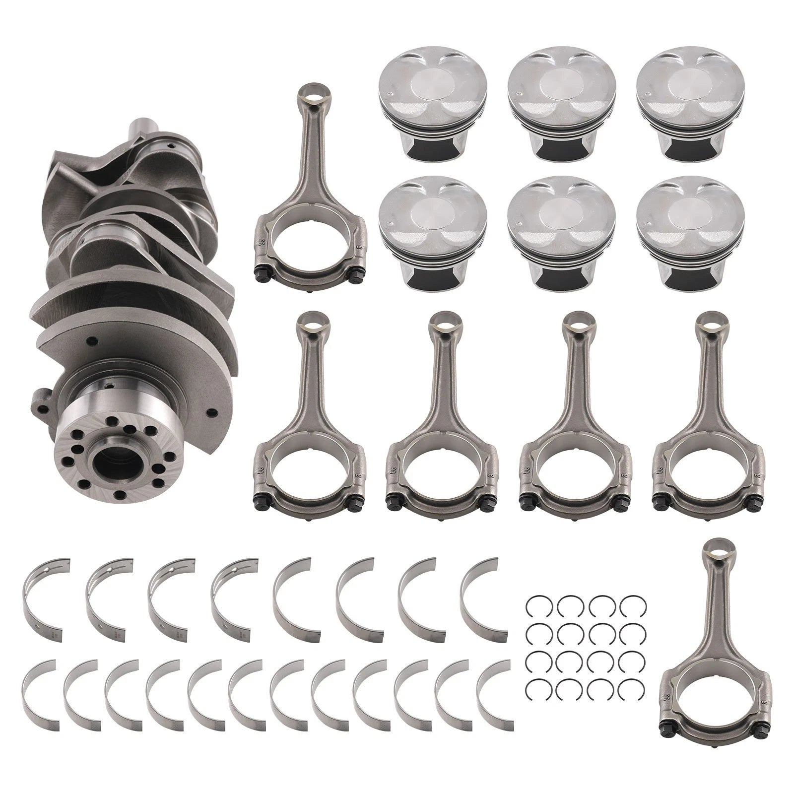 Complete Engine Crankshaft for Chrysler 200 300 3.6L V6 (2011–2016) 05184259AG