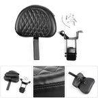 Plug-In Driver Backrest + Mounting Kit for Indian Chieftain Roadmaster (2014–2023)