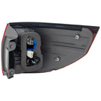 Tail Light Assembly for Toyota Sienna (2006–2010) Driver Side Outer with Bulb