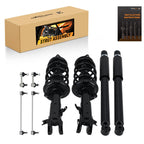 Front Struts w/Coil Spring & Rear Shocks for Honda Civic Coupe (2013–2015)