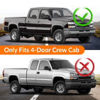 Steel Rocker Panel for Chevy Silverado Sierra 1500 2500HD 3500HD (1999–2007)