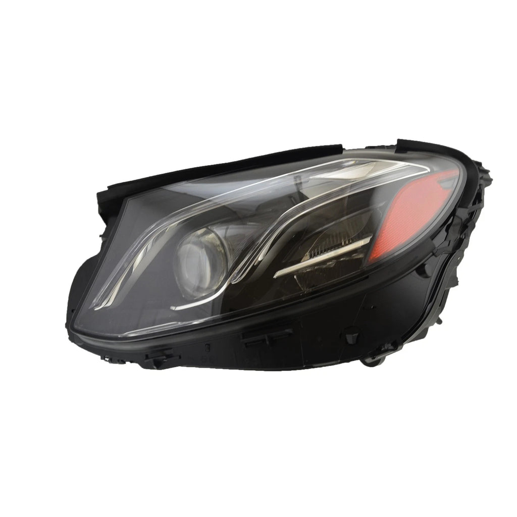 Replacement Plastic Driver LED Headlight Lens Housing w/Active Lighting w/o Logo