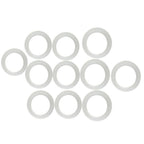 10PCS PTFE Gasket for Tri Clover Sanitary Clamp 1.5in (35mm)