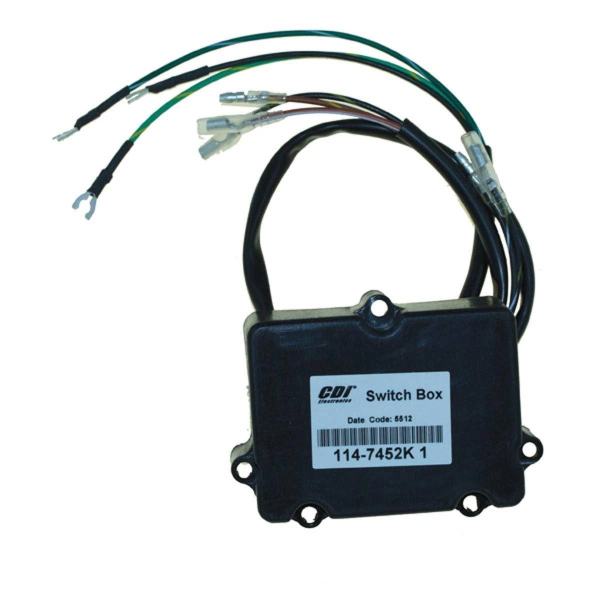 Switch Box for Mercury 6-35 Hp 2 Cylinder (1984–1995) - 114-7452K 1