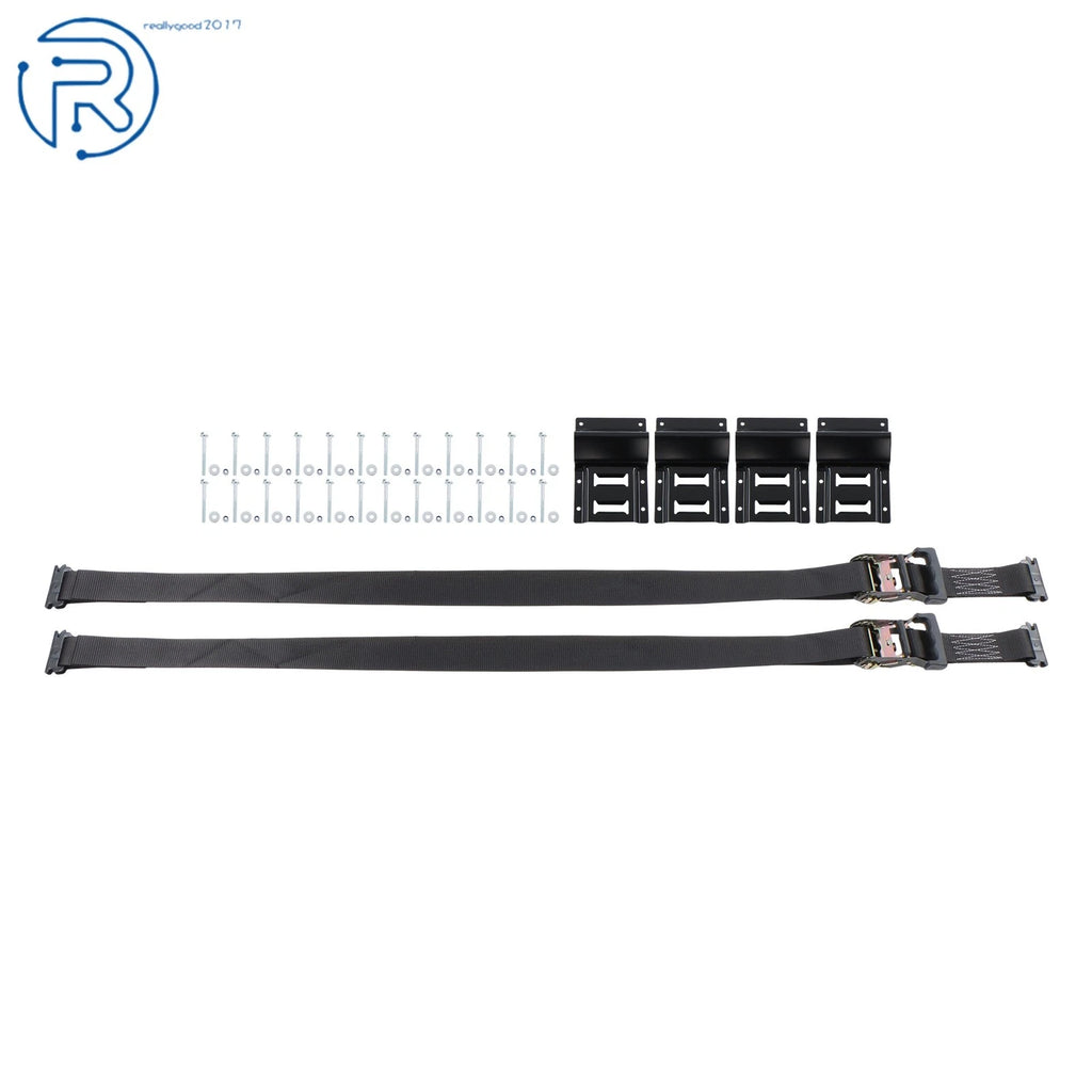 Set of 4 Trailer Ratchet Straps for UTV ATV