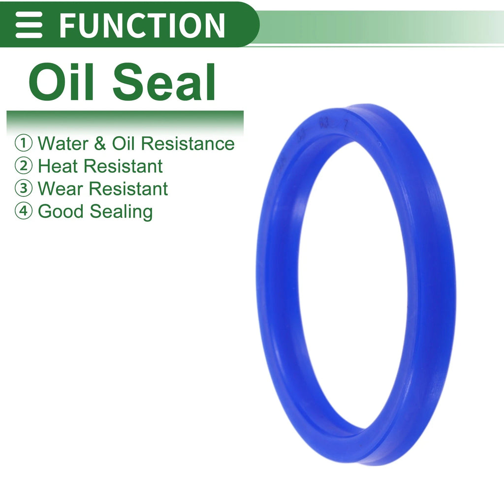 Set of 5 Oil Seal Rotary Shaft Seal 53x63x7mm High Pressure TPU