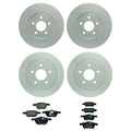 Bosch Front Rear Rotor & Hella Brake Pad Kit for Ford Escape (2001–2023)