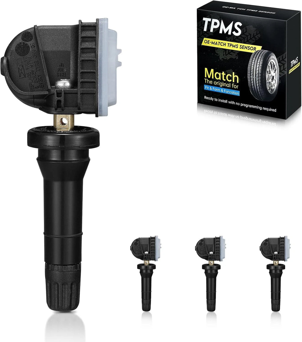 Set of 4 Tire Pressure Sensors for GMC Chevy Buick (2010–2020)