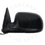 2X Power Heated Black Side View Mirrors for Chevy GMC (2003–2007)