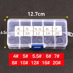 Fishing Rod Guide Ring Set of 100 Ceramic Repair Parts Tools