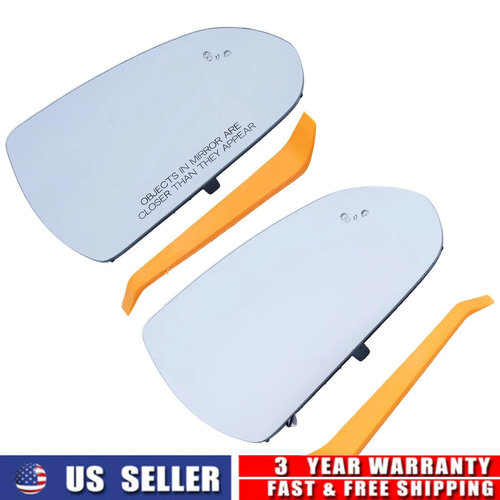 Heated Mirror Glass for Hyundai Elantra (2017–2020) LH RH Blind Spot