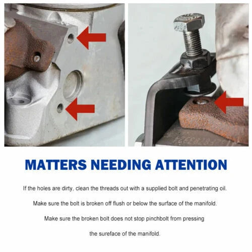 Exhaust Manifold Bolt Repair Kit for GM (1999–Present) Left Rear / Right Front