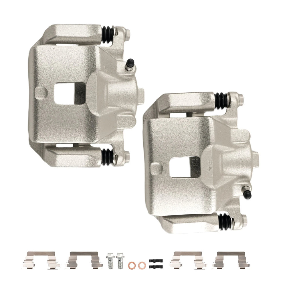 Front Disc Brake Calipers Set for Chevrolet Cobalt (2005–2010) Saturn Ion (2003–2007)