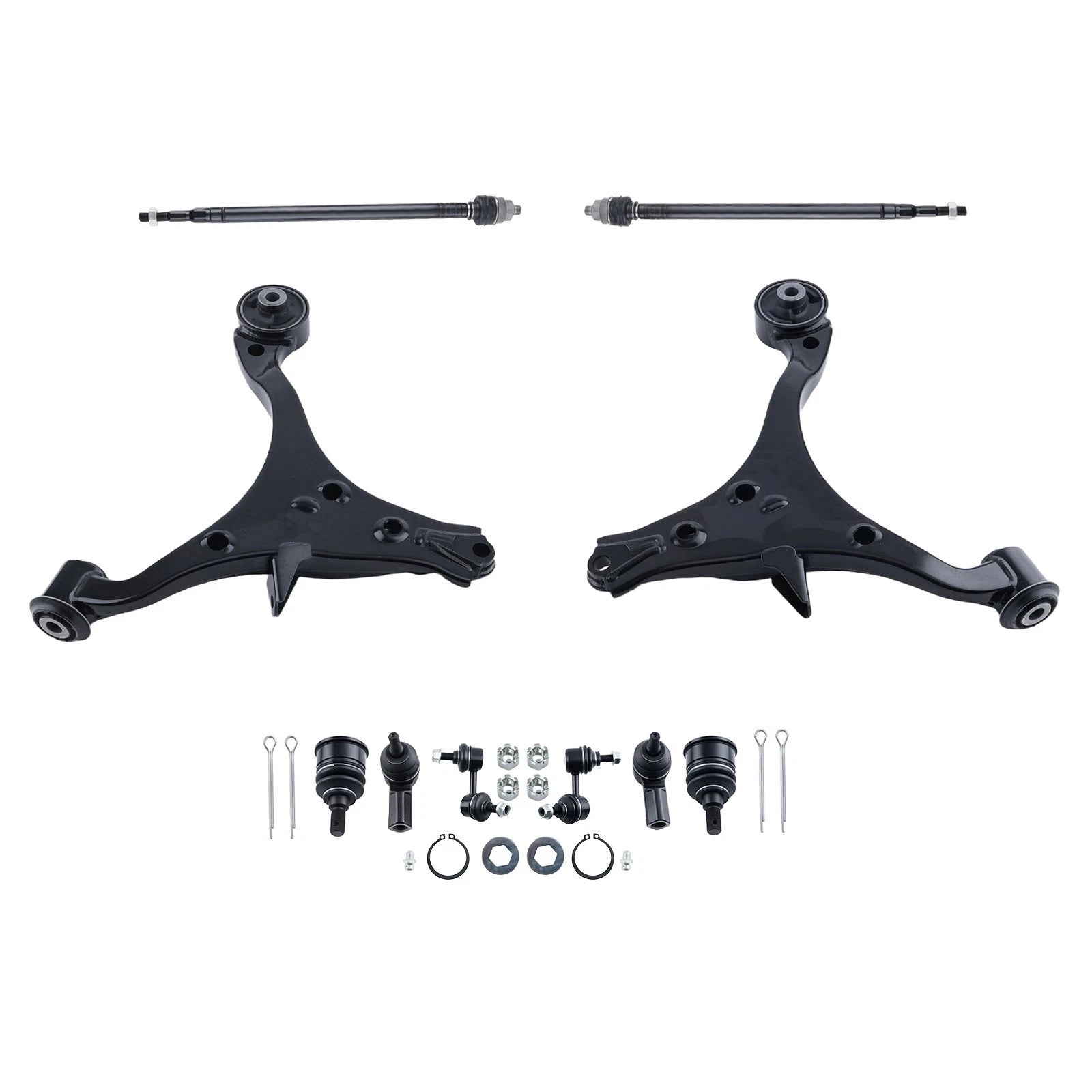 10x Control Arms Sway Bars Tie Rods for Honda Civic Acura EL (2001–2005)