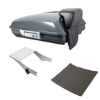 Razor Trunk Backrest Mount Rack for Harley Road King (1997–2008) Gunship Gray